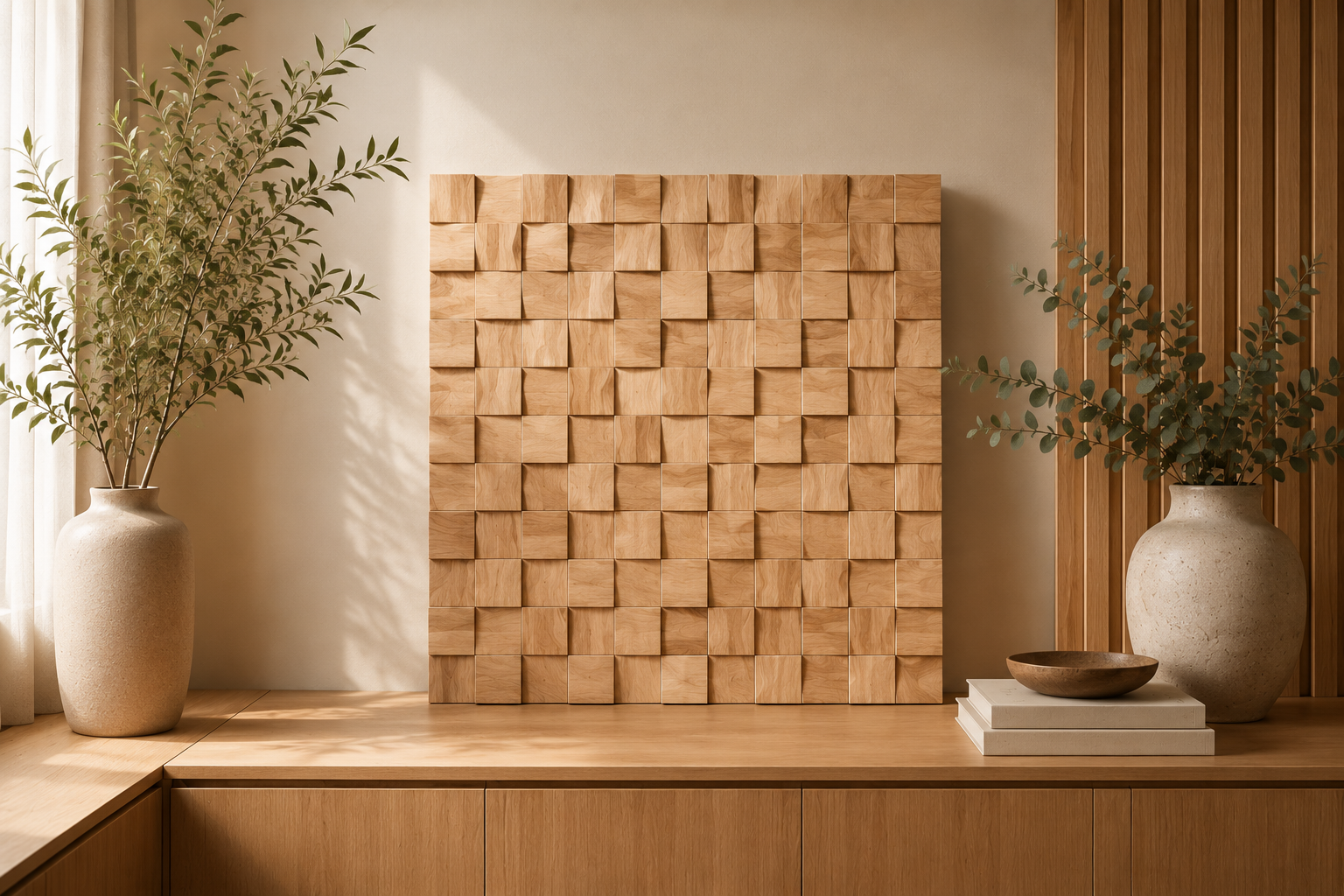 Mosaique en bois Image