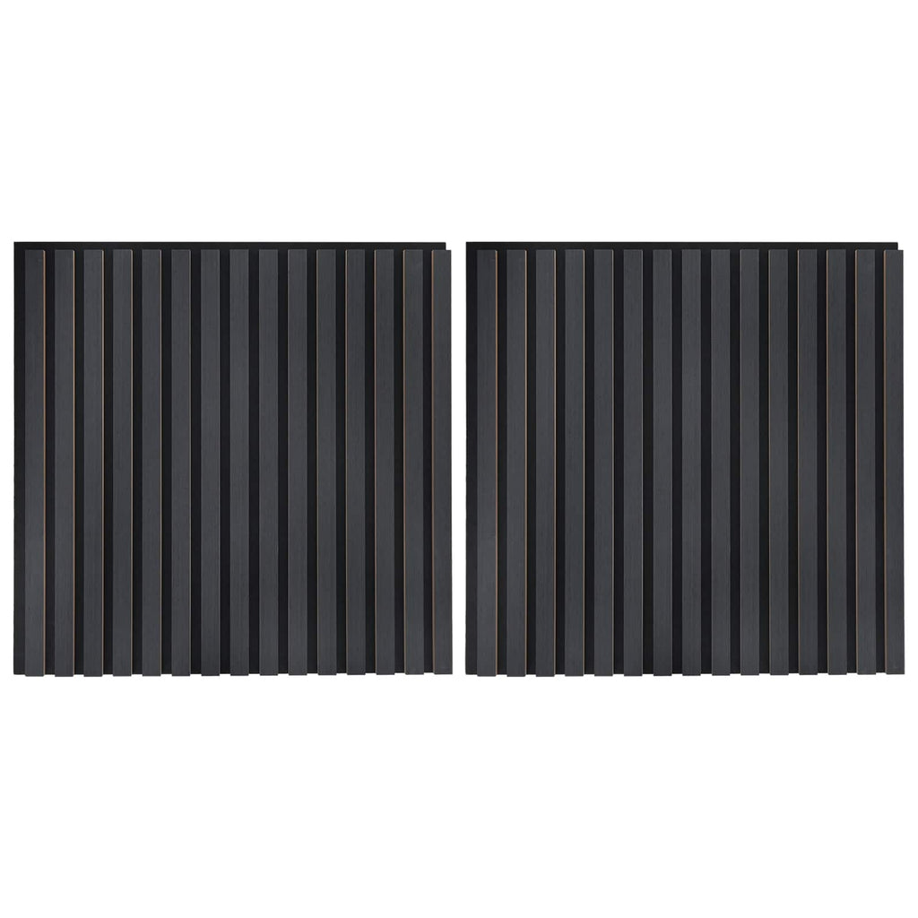 Lattes sur feutre noir 60,5 x 60 cm - lot de 2
